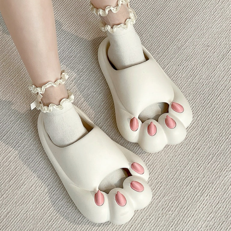 Cute cat claw slippers HA2509