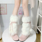 Sweet plush leg warmers HA2387