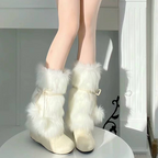Sweet plush leg warmers HA2387