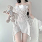 Butterfly ice silk dress (two-piece set) HA2513