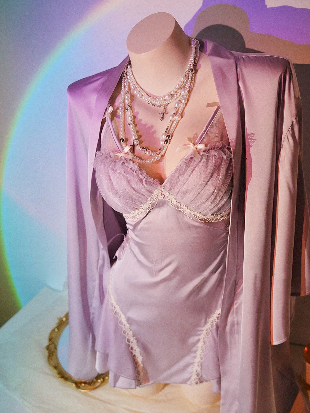 Ice silk sling two-piece set HA2393