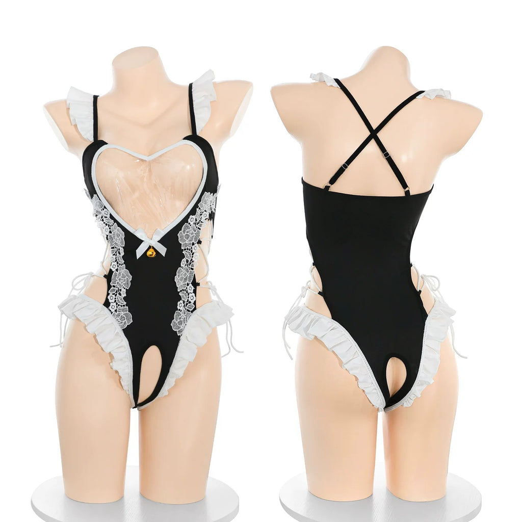 Heart-shaped maid suit HA2989