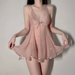 Ice silk lace dress HA2394