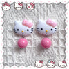 Sweet and spicy kitty cat earrings  HA1759