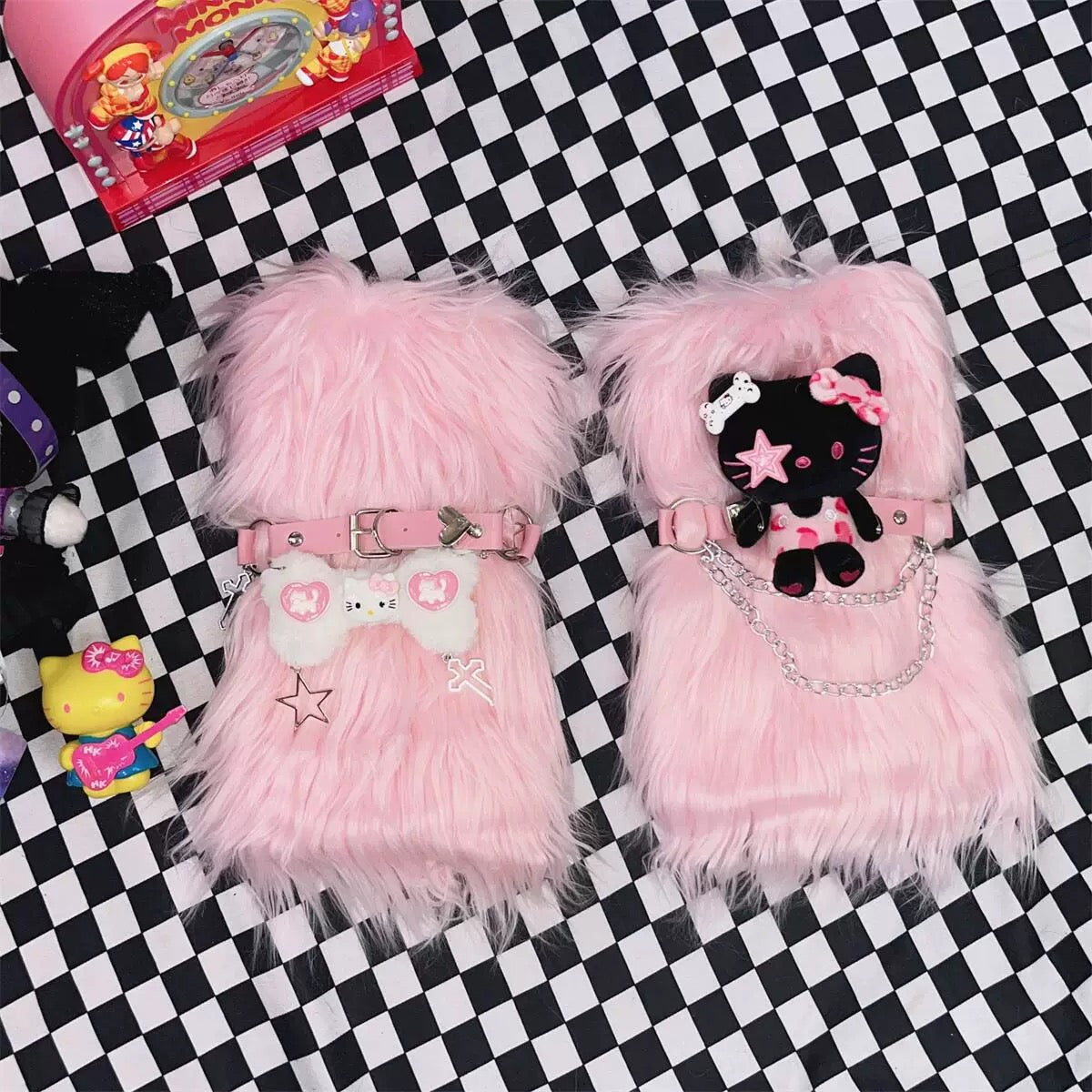 Cute plush leg warmers HA2819