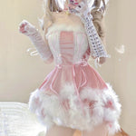 Pink bunny girl suit HA2228