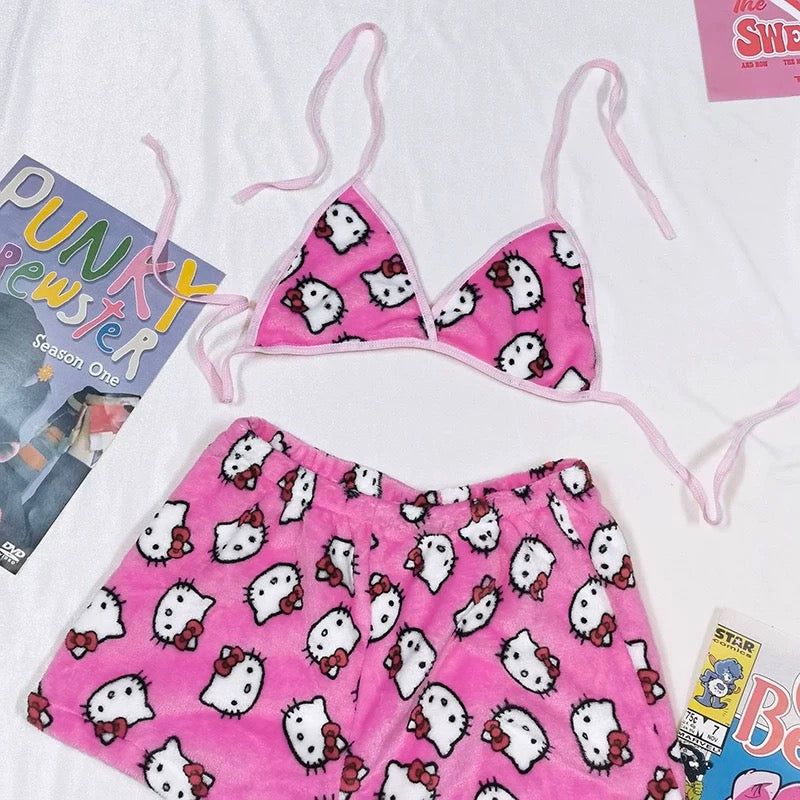 Cute cartoon two-piece suit HA2696