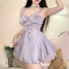 Ice silk strap dress HA2521