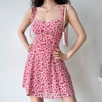 Pink Floral Slip Dress HA29698