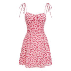 Pink Floral Slip Dress HA29698