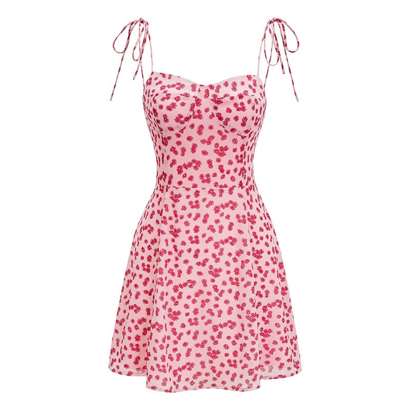 Pink Floral Slip Dress HA29698