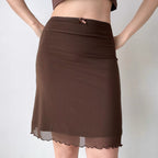 Slim-Fit Fishtail Skirt HA29701