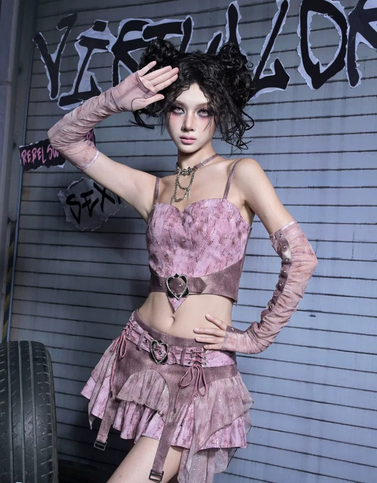 Girly Punk Butterfly Set HA29703