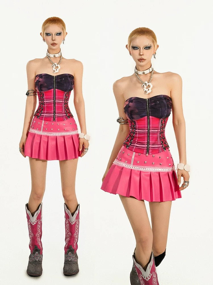 Colorblock Bandeau Design Set HA29708