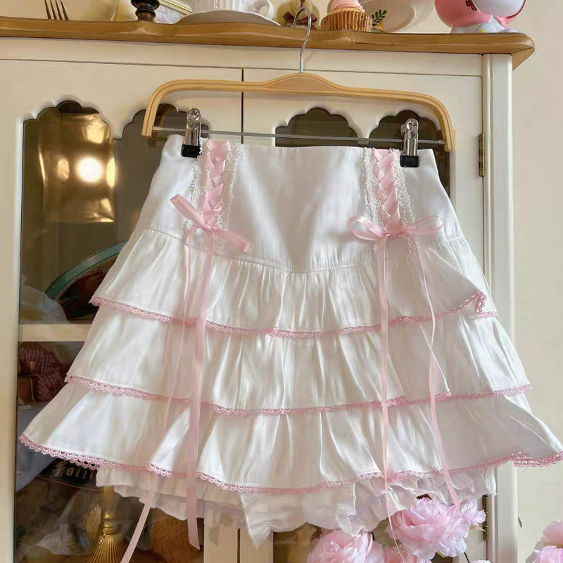 Cute cake pleated skirt HA2233