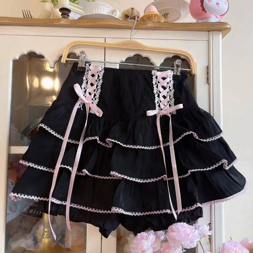 Cute cake pleated skirt HA2233