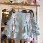 Cute cake pleated skirt HA2233