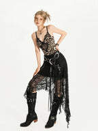 Fashionable Leopard Lace Set HA29711