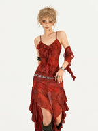 Red Flame Dress HA29713
