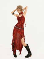 Red Flame Dress HA29713