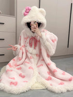 Cute plush cloak HA2699