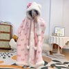 Cute plush cloak HA2699