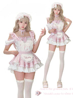 Sweet Pink Plaid Set HA29720