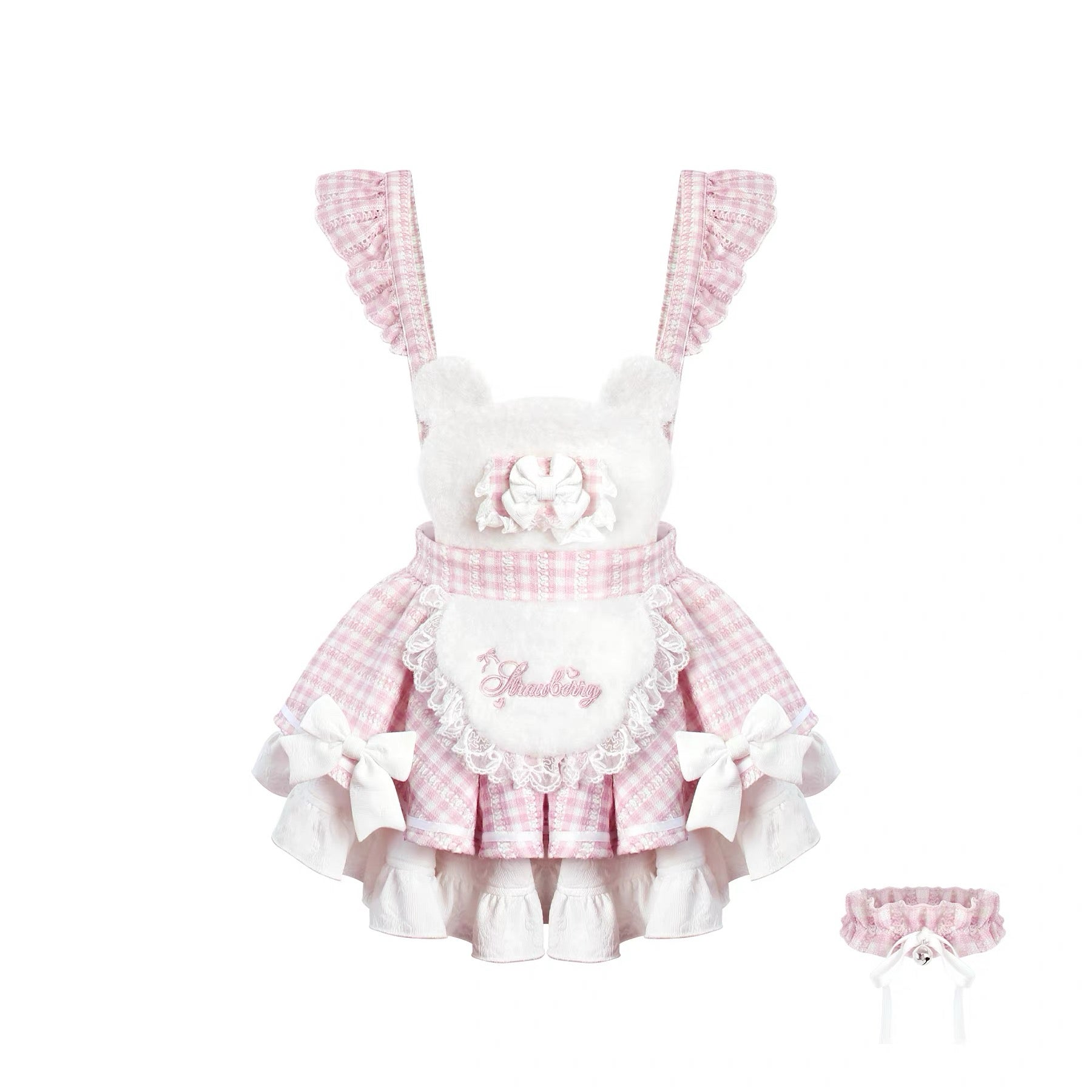 Sweet Pink Plaid Set HA29720