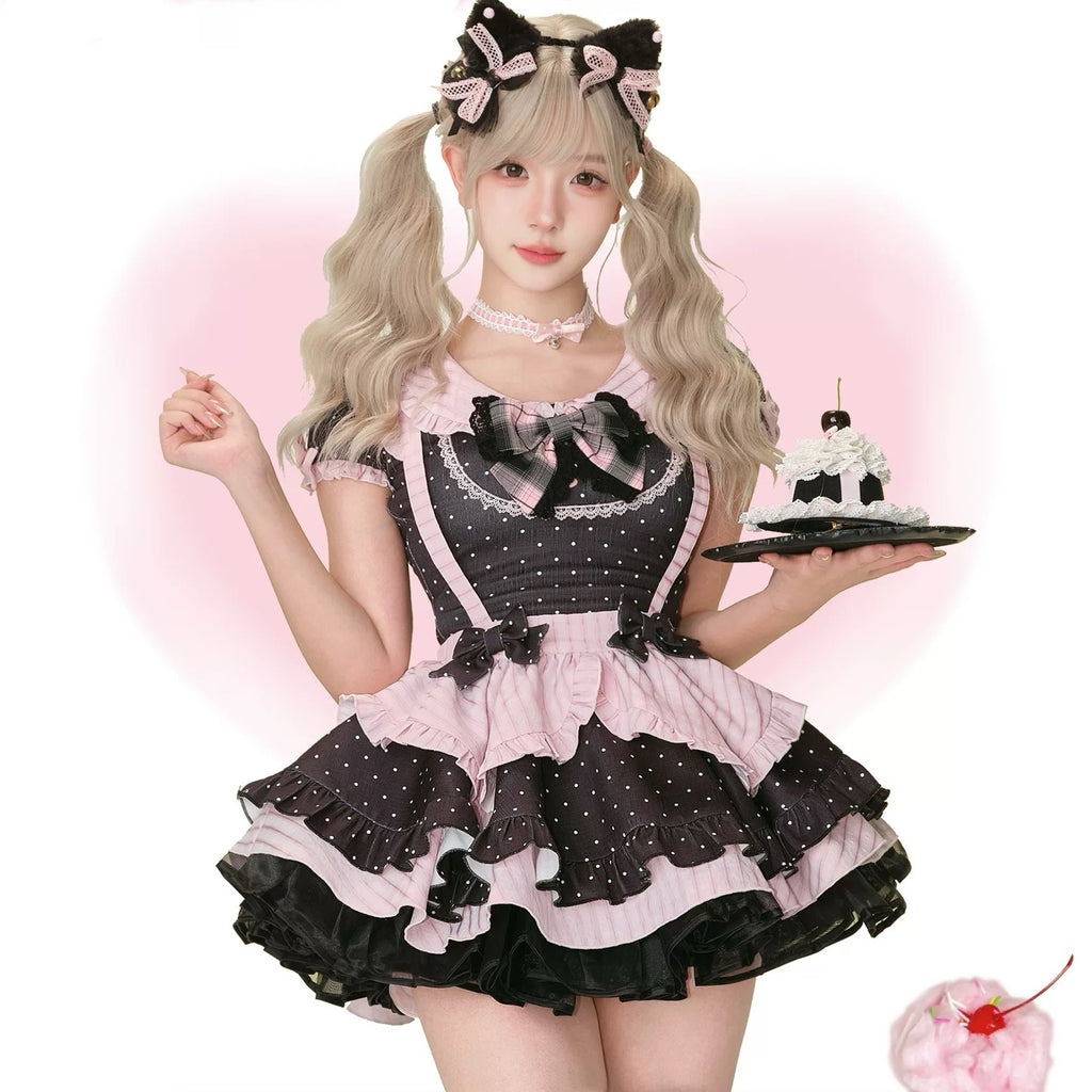 Black Cat Maid Set HA29721