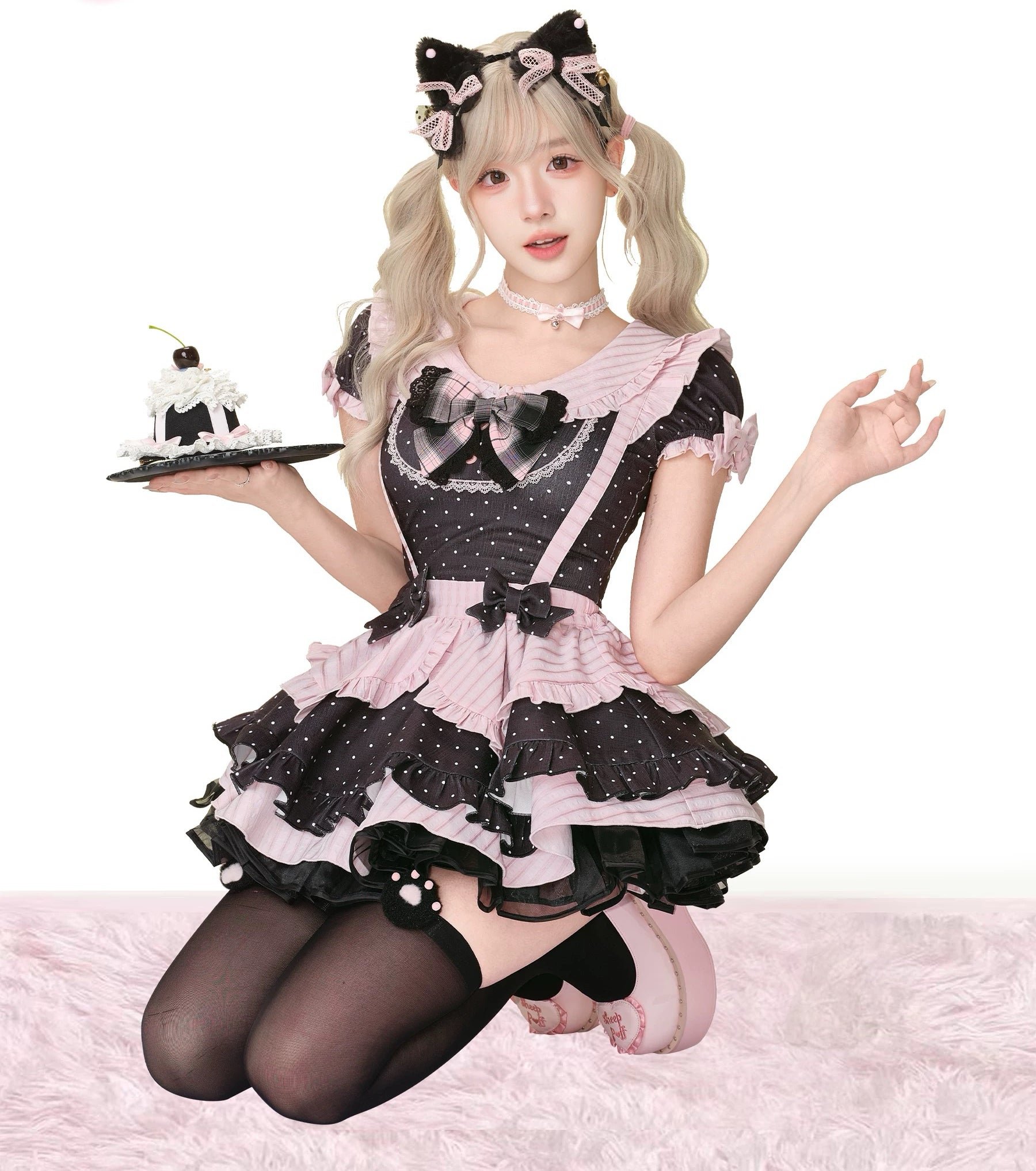 Black Cat Maid Set HA29721