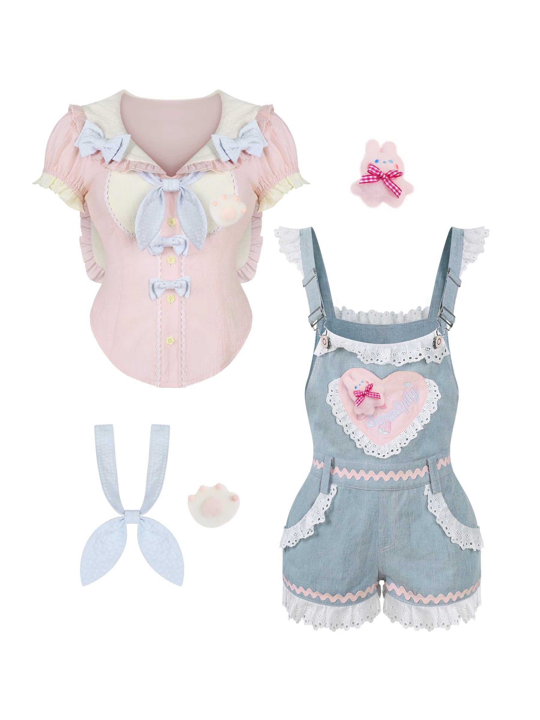 "Strawberry Bunny" Set HA29722