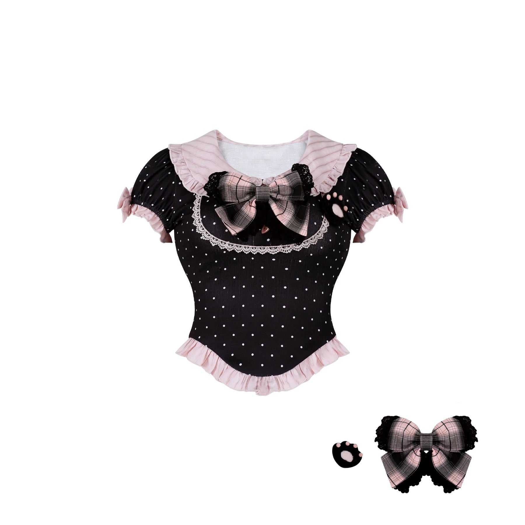 Black Cat Maid Set HA29721