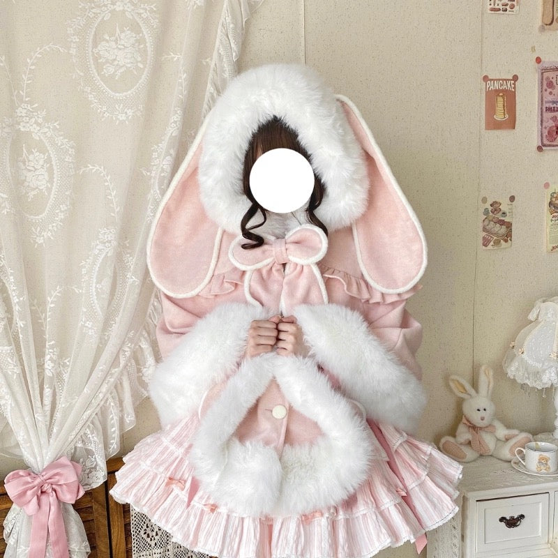 Lop-Eared Lolita Cape Coat HA29726