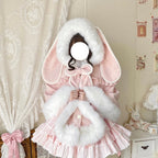 Lop-Eared Lolita Cape Coat HA29726