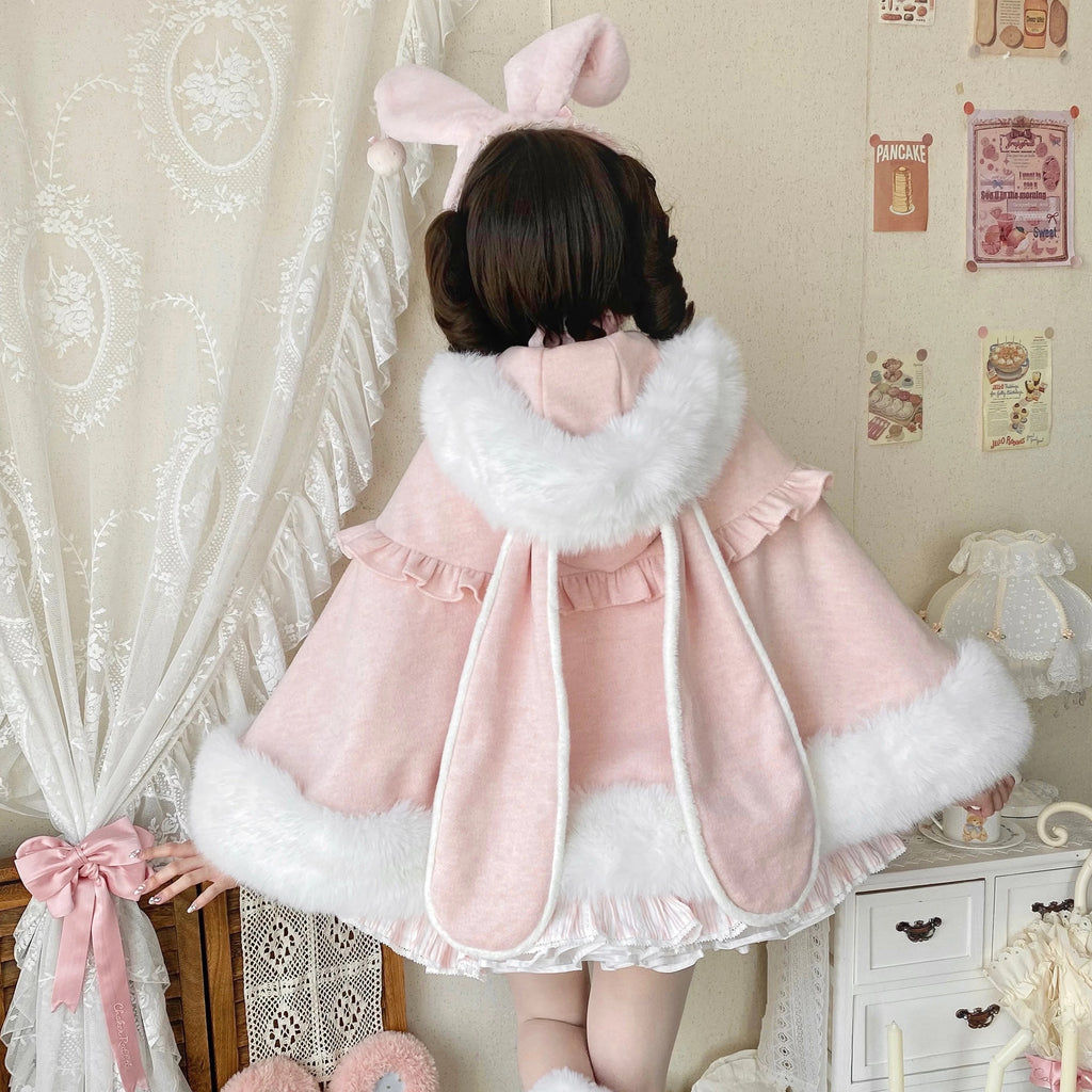Lop-Eared Lolita Cape Coat HA29726