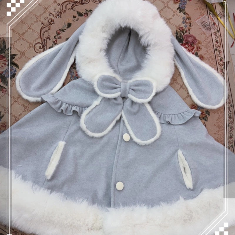 Lop-Eared Lolita Cape Coat HA29726