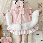 Lop-Eared Lolita Cape Coat HA29726