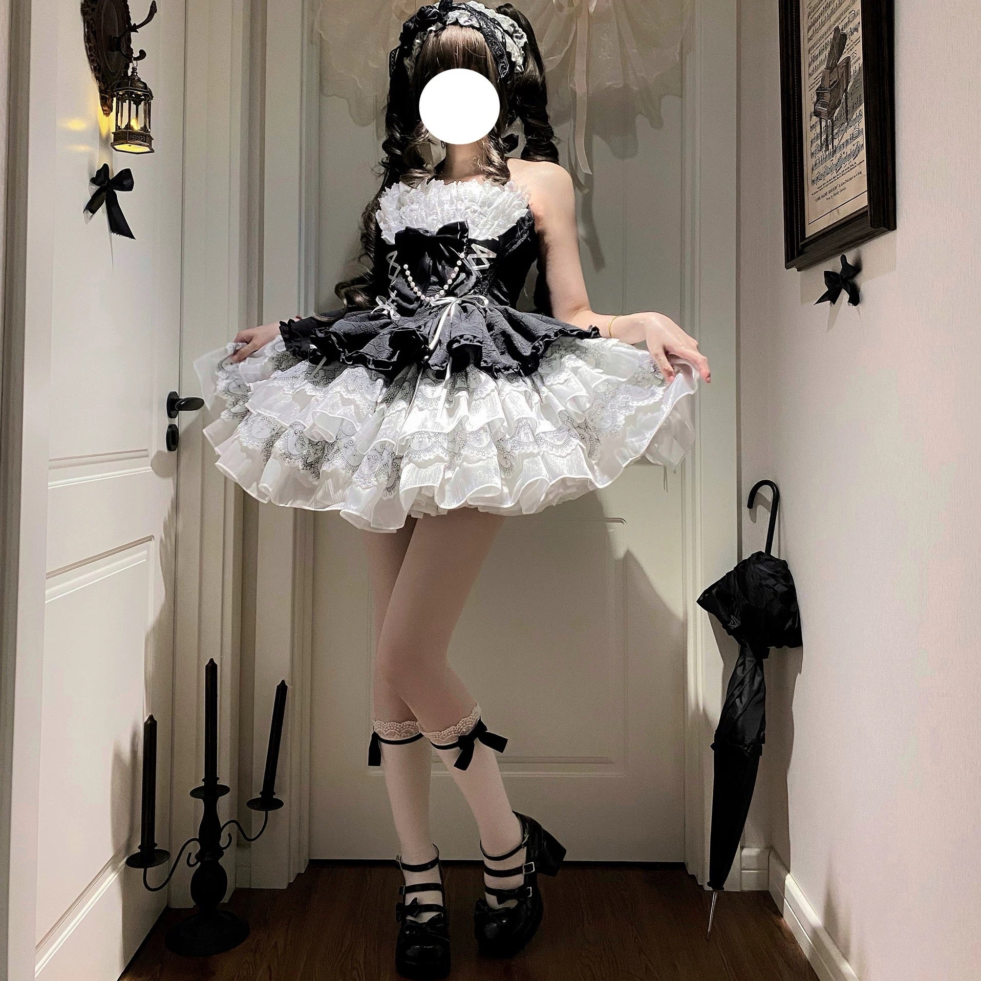 Black Lolita Dress HA29728