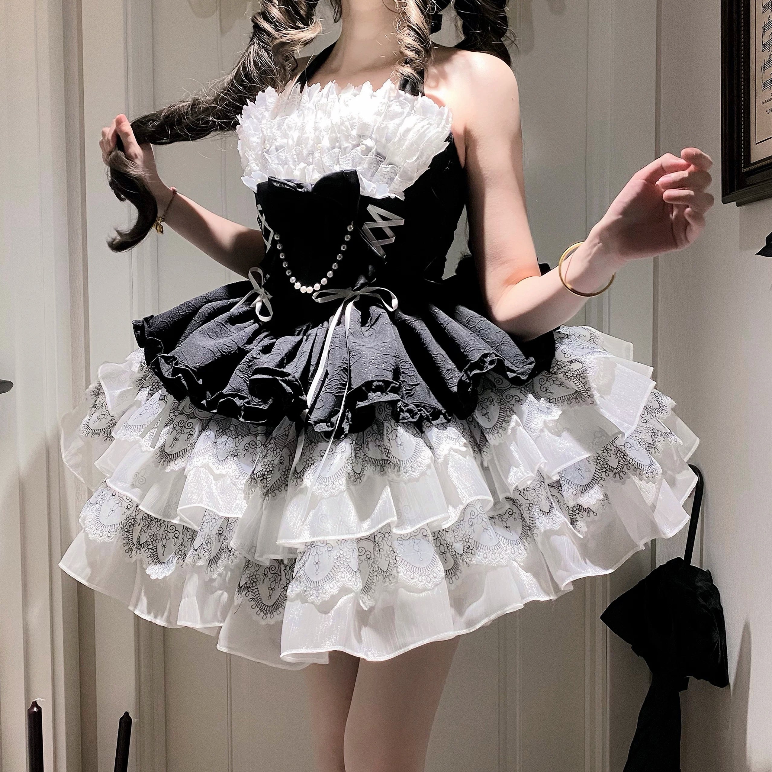 Black Lolita Dress HA29728