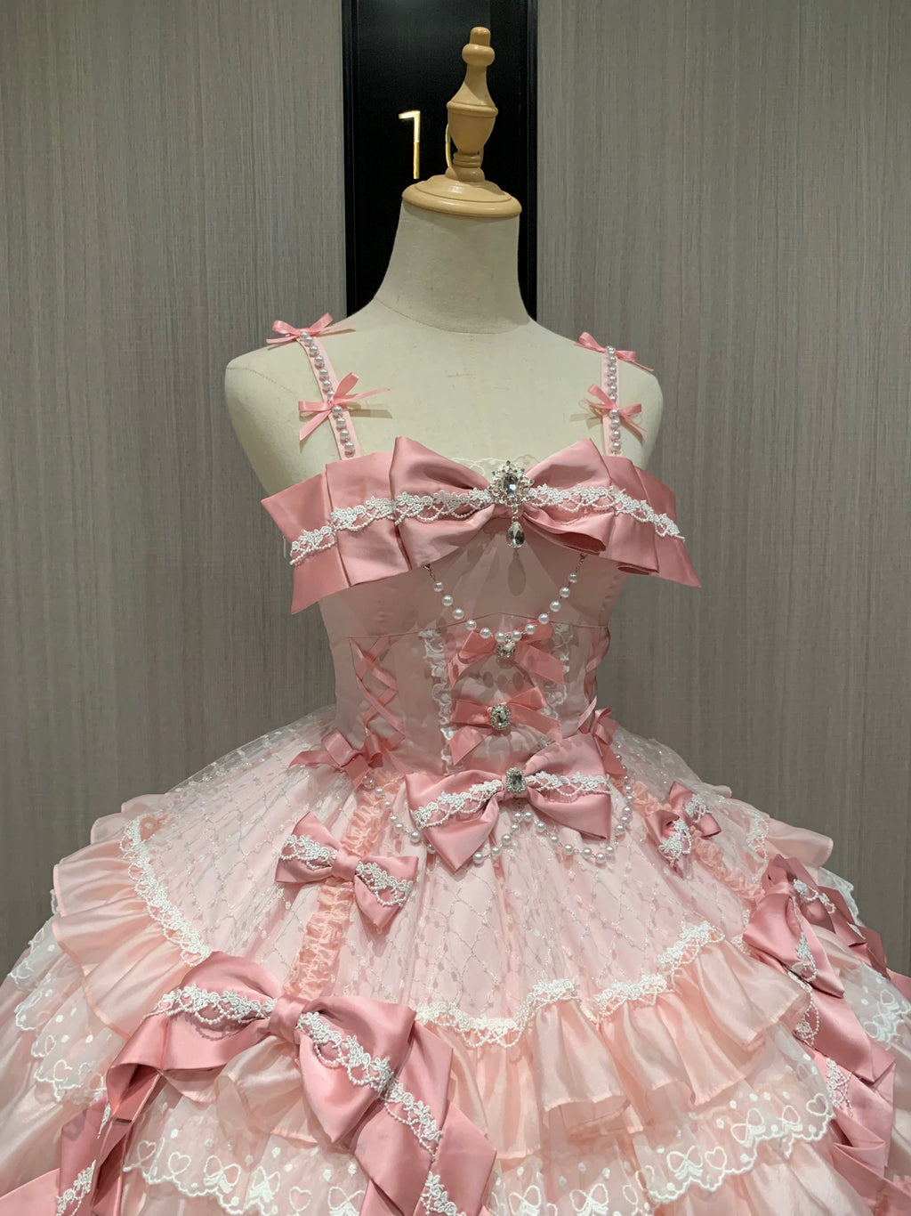 Pink Ballet Cake Dress HA29732