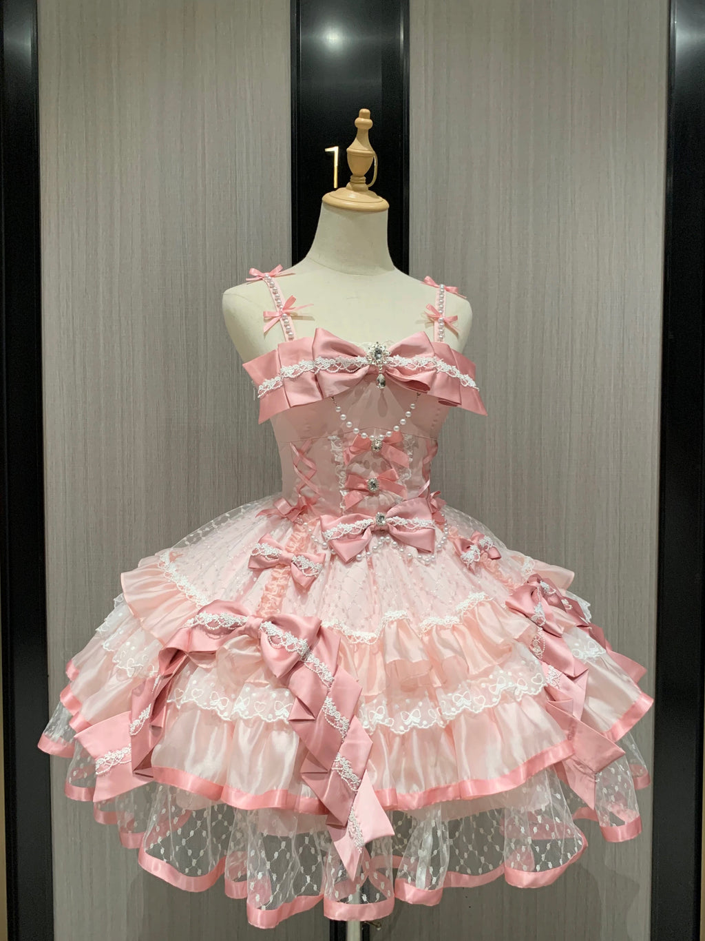 Pink Ballet Cake Dress HA29732