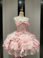Pink Ballet Cake Dress HA29732
