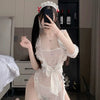 Bow lace dress HA2706