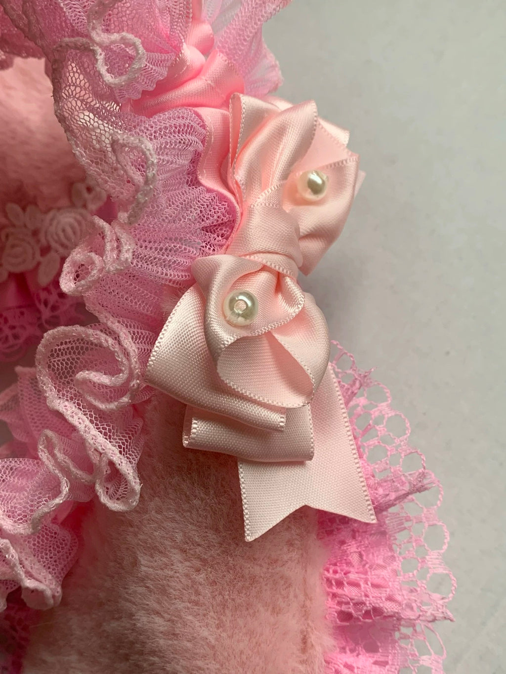 Cute pink bunny ears headband HA29737