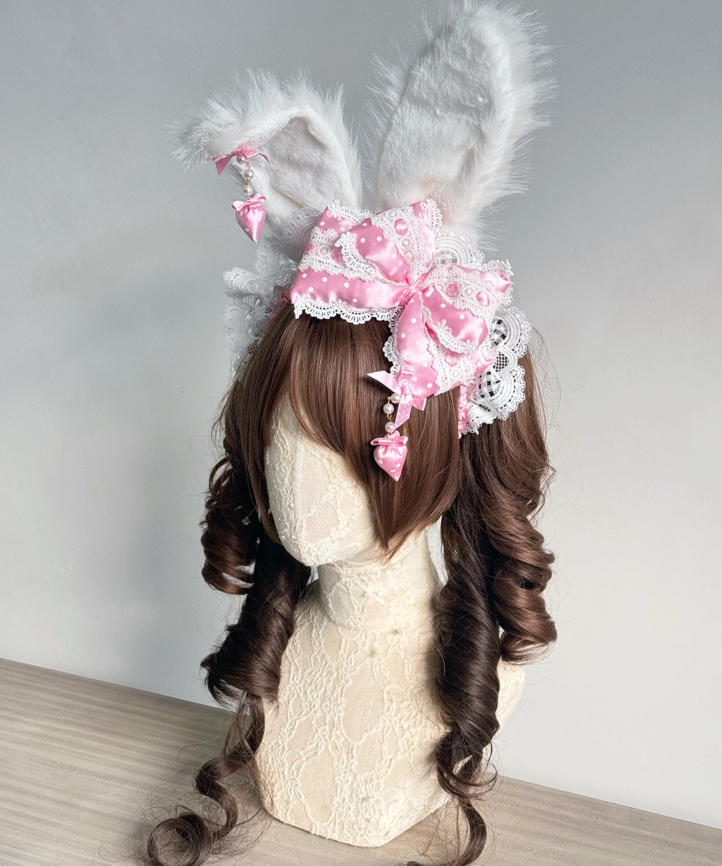 Cute Bunny Ear Headband HA29738
