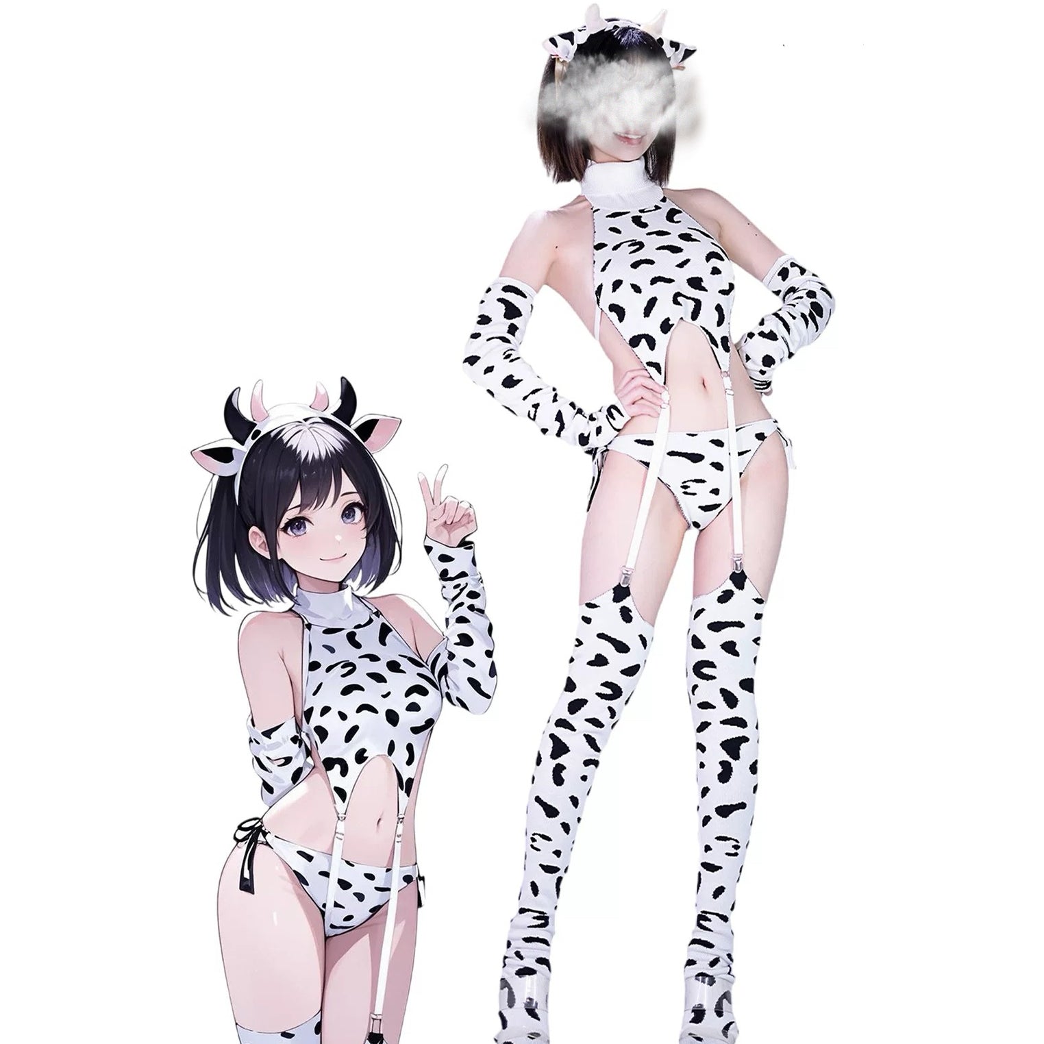 Cute Cow Outfit HA29740