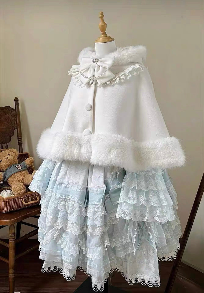 Lolita plush cloak HA29742