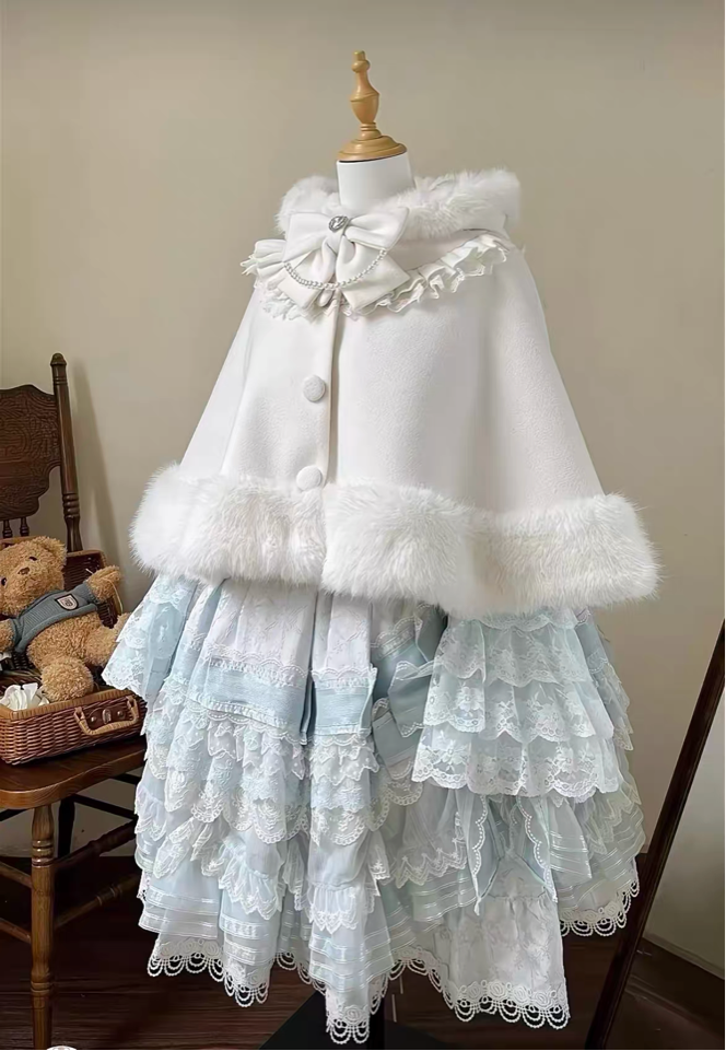 Lolita plush cloak HA29742