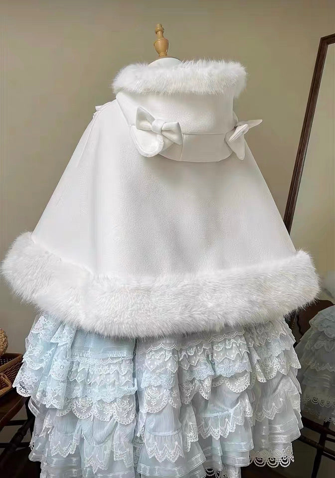 Lolita plush cloak HA29742