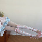Ribbon lace socks HA29748